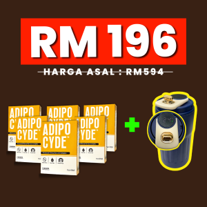 ADIPOCYDE™ - 4 Kotak FREE 2 Kotak + Tumbler